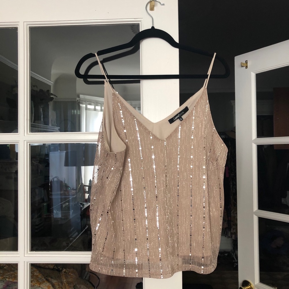 Champagne Sparkle Sweet Rain Cami